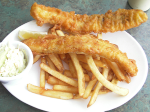 Fish and Chips in Canada.